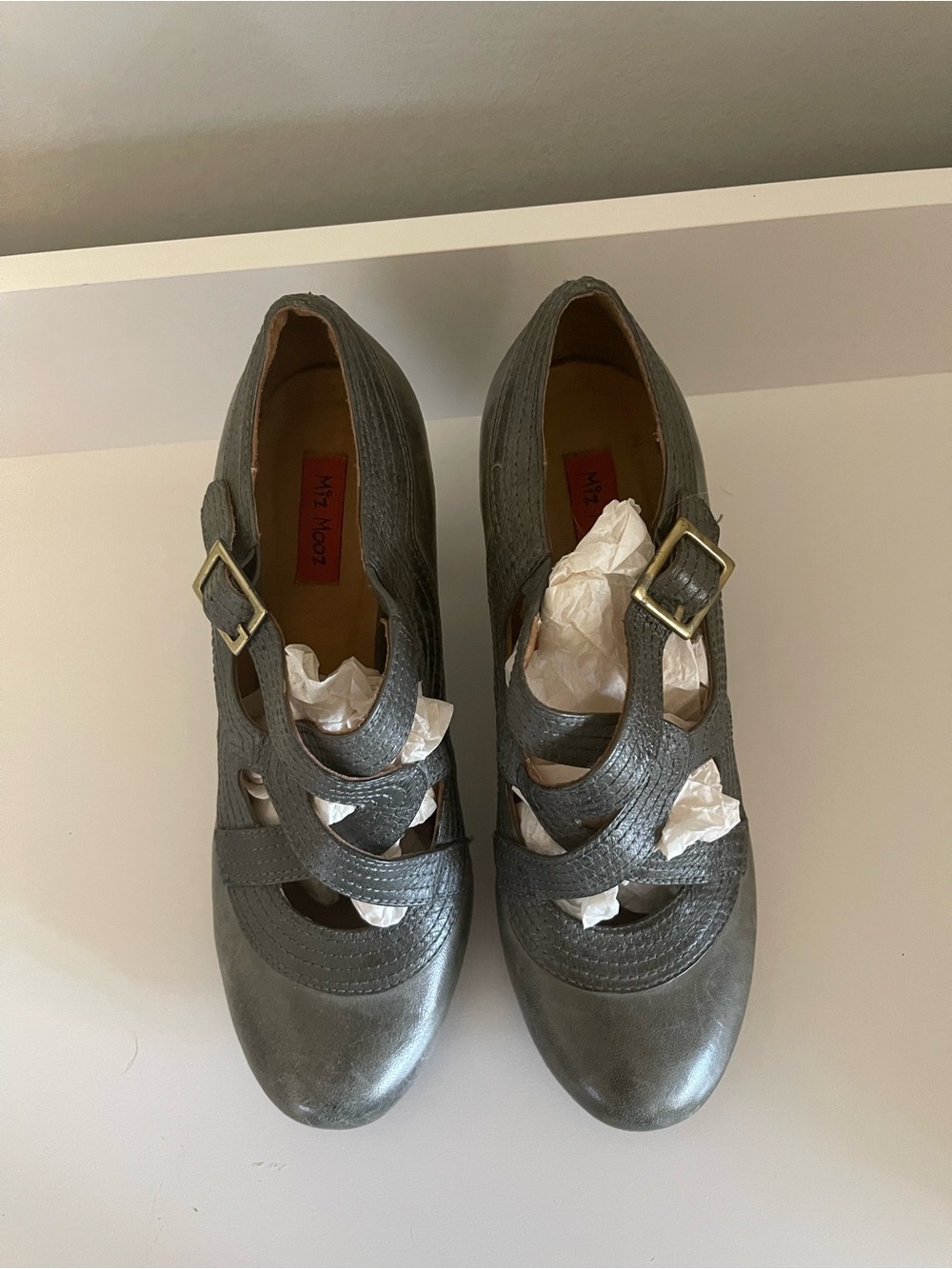 Miz Mooz Gray Women’s Shoes – Size 8.5 – NEW